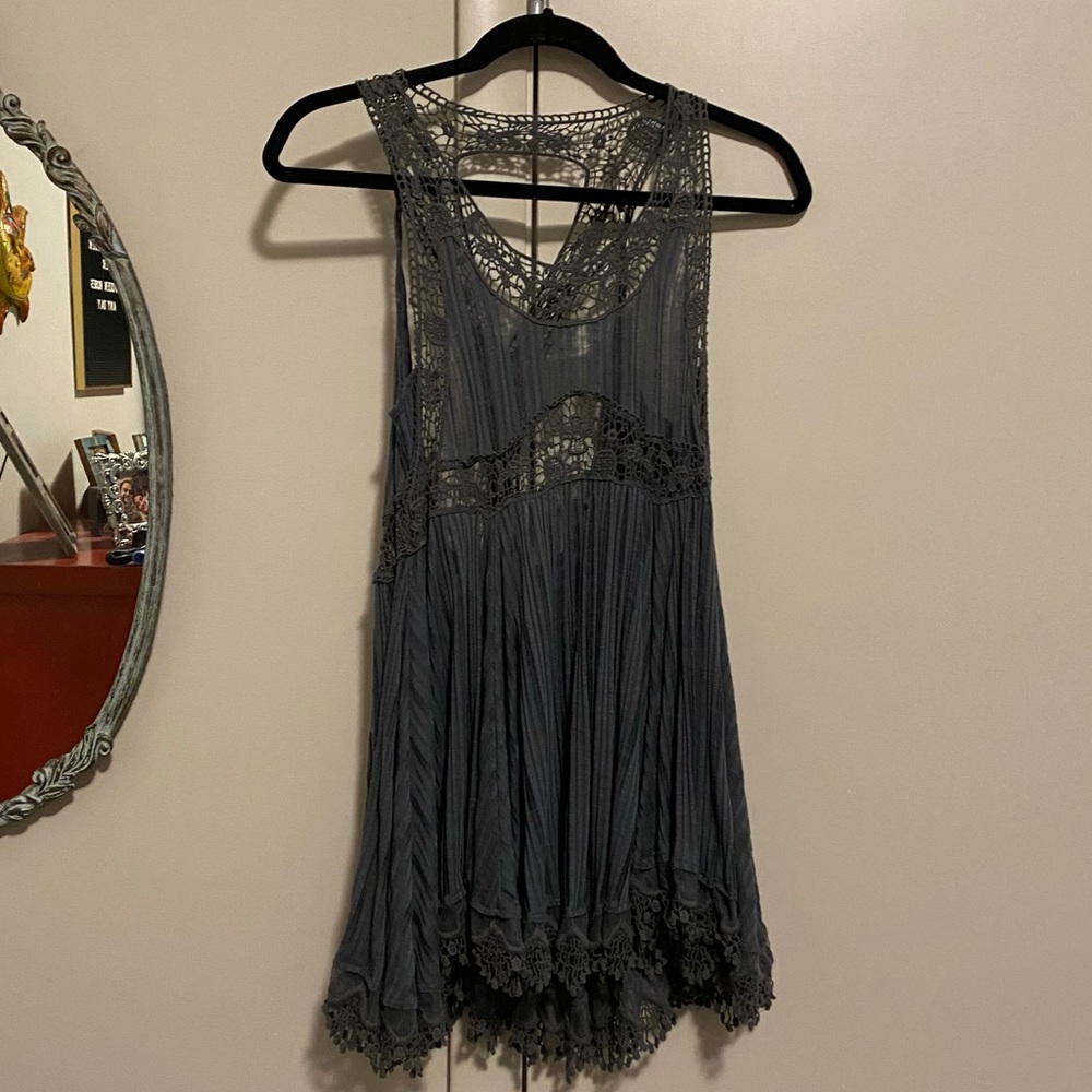 Free People ADORABLE lace tunic